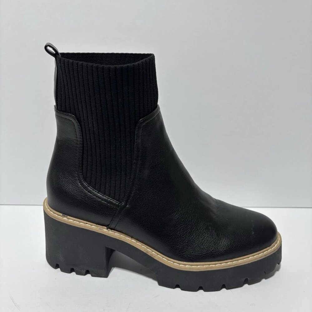 Dolce Vita Women’s Trooper, Black Chelsea Boots, Size 9.5 M